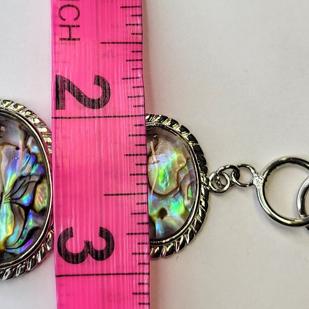 Unique Abalone Biwa Shell Bracelet - Picture 11 of 16